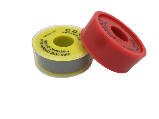 Màu xám 100% Teflon PTFE Băng niêm phong Băng keo Ptfe 19mm