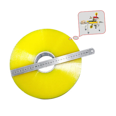 Custom Industrial Bopp Packing Tape Heavy Duty Transparent Lemon Color