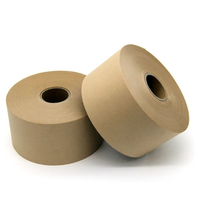 Băng đóng gói bằng giấy kraft không gia cố Băng keo được kích hoạt bằng nước thân thiện với môi trường