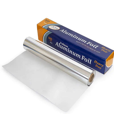 Bạc gia dụng Extra Heavy Duty Cuộn lá nhôm với máy cắt răng cưa