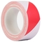 Băng đánh dấu sàn nhựa PVC Vinyl đôi màu đỏ trắng Băng sàn chịu lực an toàn