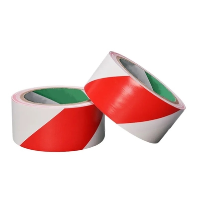 Biển báo an toàn Băng đánh dấu sàn Băng đánh dấu ngầm PVC Màu đôi Màu xanh lá cây Trắng