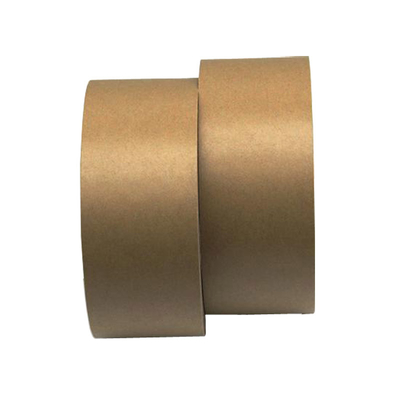 Flatback Băng giấy Kraft tùy chỉnh Có thể phân hủy sinh học Có thể in Có thể ghi Tự dính Không gia cố