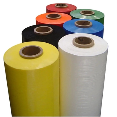 Pallet có thể phân hủy sinh học màu bọc màng nhựa căng Jumbo Roll Machine