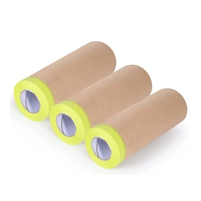 Chống nóng Vỏ xe Sơn Giấy màu nâu Băng keo giấy Kraft Sơn tự động Màng giấy bảo vệ