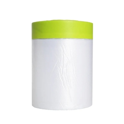 Màng nhựa PVC Pre Taped Masking Sử dụng màng nhựa bảo vệ ngoài trời trong nhà