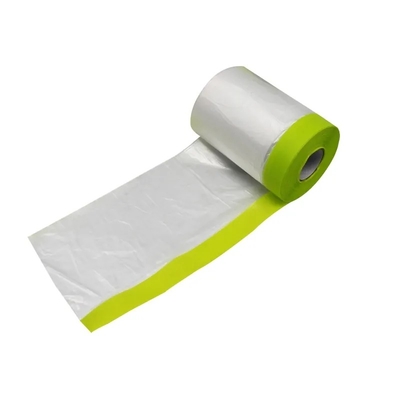 Màng nhựa PVC Pre Taped Masking Sử dụng màng nhựa bảo vệ ngoài trời trong nhà