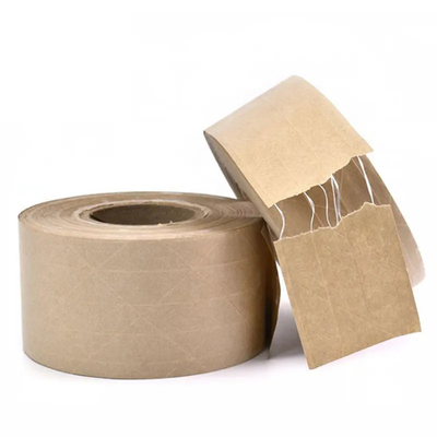 Băng keo gia cố bằng giấy kraft được kích hoạt bằng nước Băng keo in tùy chỉnh