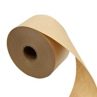 Băng đóng gói bằng giấy kraft không gia cố Băng keo được kích hoạt bằng nước thân thiện với môi trường