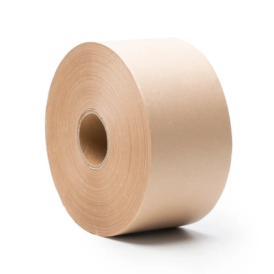 Băng đóng gói bằng giấy kraft không gia cố Băng keo được kích hoạt bằng nước thân thiện với môi trường
