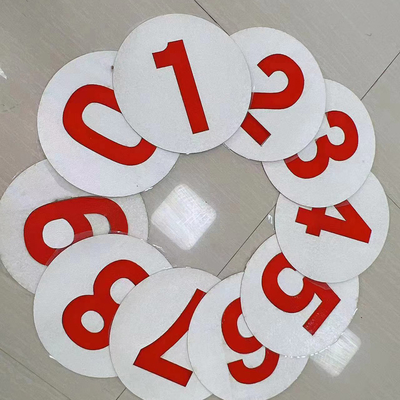 Băng keo đánh dấu mặt đường chống vết bẩn vĩnh viễn Hạt băng sọc tạm thời