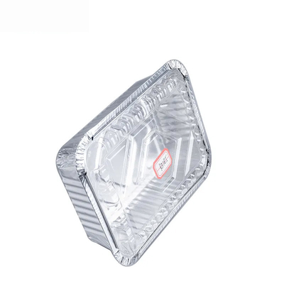 Hộp đựng thực phẩm bằng nhôm cấp thực phẩm Hộp đựng thực phẩm Takeaway Đóng gói thực phẩm Khay nhôm có nắp đậy