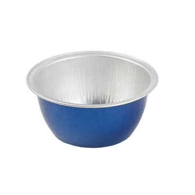 Hộp đựng thức ăn bằng nhôm dùng một lần 130ML Cốc nướng xếp nếp Bánh đầy màu sắc Chảo