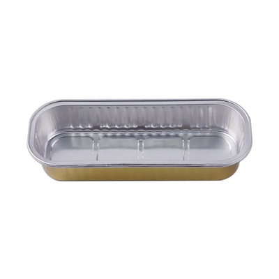 200ml Mini Loaf Nhôm Takeaway Box Baking Hộp đựng giấy bạc lớn