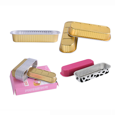 200ml Mini Loaf Nhôm Takeaway Box Baking Hộp đựng giấy bạc lớn